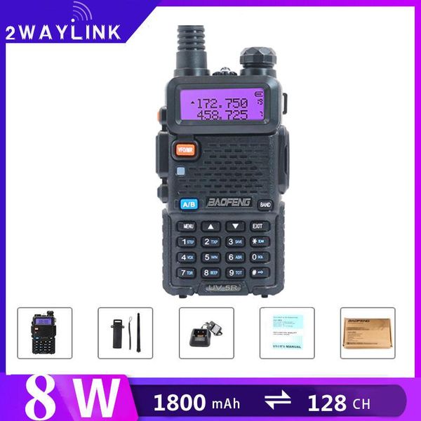 original baofeng uv-5r 5w 8w walkie talkie vhf uhf transceiver 10km radio fm uv5r portable for hunting
original baofeng uv-5r 5w 8w walkie talkie vhf uhf transceiver 10km radio fm uv5r portable for hunting
