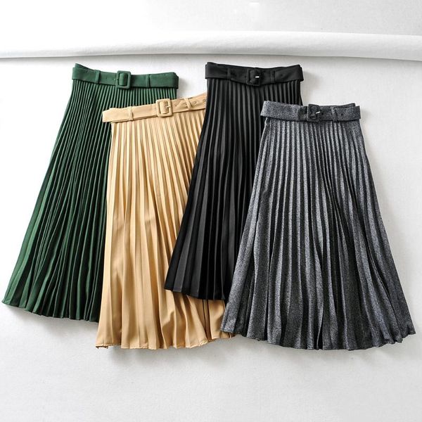 skirts 2021 autumn fashion cotton pleated skirt elastic high waist all-match female's bottoms leather black
skirts 2021 autumn fashion cotton pleated skirt elastic high waist all-match female's bottoms leather black