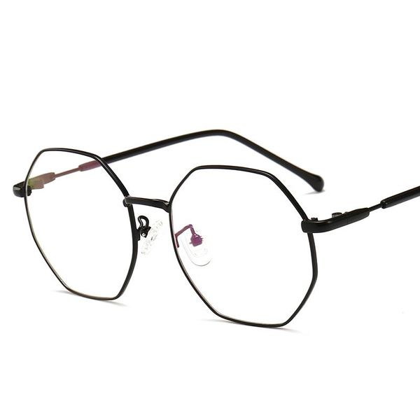 custom metal big polygon mens optical frame glasses frames women fashion sunglasses, Black
custom metal big polygon mens optical frame glasses frames women fashion sunglasses, Black