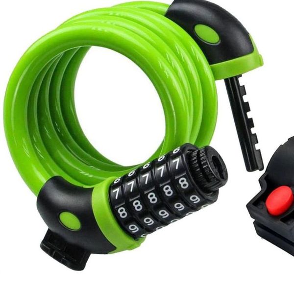 theft protection 1.2m 4ft bike lock scooter bicycle motorcycle high security 5 digit resettable combination coiling cable outdoor
theft protection 1.2m 4ft bike lock scooter bicycle motorcycle high security 5 digit resettable combination coiling cable outdoor