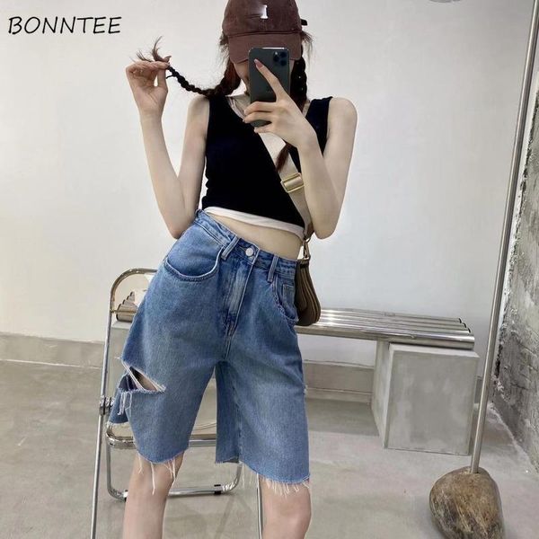 women's shorts women fashion all-match high waist leisure summer vintage streetwear korean style loose hole female knee-length pure, White;black
women's shorts women fashion all-match high waist leisure summer vintage streetwear korean style loose hole female knee-length pure, White;black