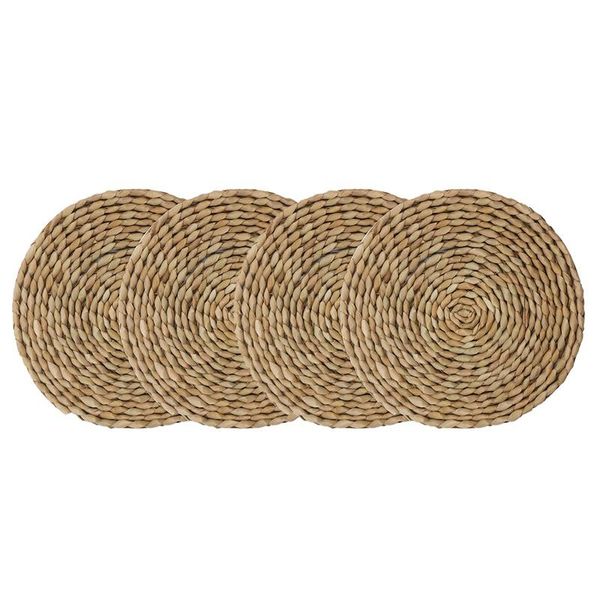 mats & pads 4pcs cattail straw round woven placemats for dining table, rattan table mats, natural mat braided, weave han
mats & pads 4pcs cattail straw round woven placemats for dining table, rattan table mats, natural mat braided, weave han