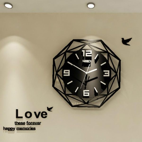 wall clocks nordic large 3d home decor modern creative clock silent watch mechanism living room decoration gift
wall clocks nordic large 3d home decor modern creative clock silent watch mechanism living room decoration gift