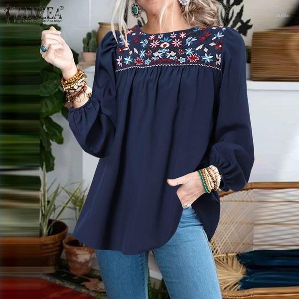 women's blouses & shirts women's embroidery blouse elegant floral stylish women spring shirt casual o neck long sleeve tunic fema, White
women's blouses & shirts women's embroidery blouse elegant floral stylish women spring shirt casual o neck long sleeve tunic fema, White