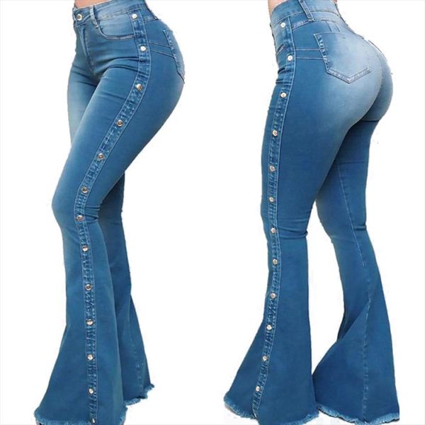 denim flare pants womens jeans fashion slim high waist skinny wide leg summer pocket long trousers for female d30, Blue
denim flare pants womens jeans fashion slim high waist skinny wide leg summer pocket long trousers for female d30, Blue