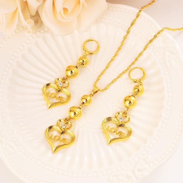 earrings & necklace wholesale romantic cz stone heart simple elegant gold jewelry sets for girls/women, Silver
earrings & necklace wholesale romantic cz stone heart simple elegant gold jewelry sets for girls/women, Silver