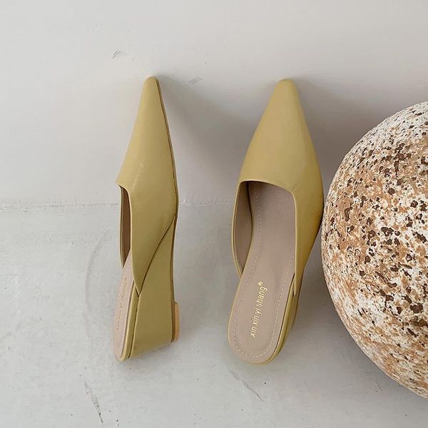 dress shoes wedges slippers women heels shallow pumps pointed toe mules fashion trendy slides ladies leather slip on sandals, Black
dress shoes wedges slippers women heels shallow pumps pointed toe mules fashion trendy slides ladies leather slip on sandals, Black