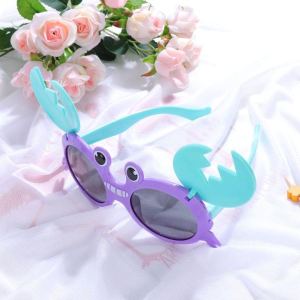 party decoration funny cosplay glasses birthday sunglasses cartoon kids prop adorable crab eye (purple frame, cyan leg)
party decoration funny cosplay glasses birthday sunglasses cartoon kids prop adorable crab eye (purple frame, cyan leg)