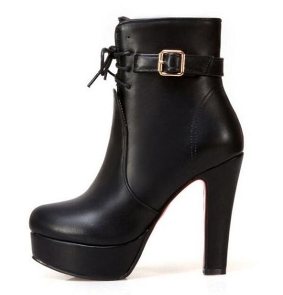 boots ladies size 26-62 women shoes woman ankle wedding winter pumps belt buckle chunky high heels chaussure femme byb16216, Black
boots ladies size 26-62 women shoes woman ankle wedding winter pumps belt buckle chunky high heels chaussure femme byb16216, Black