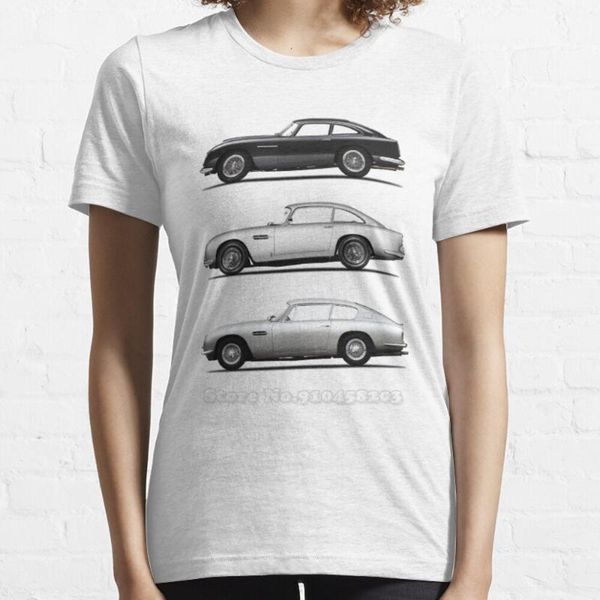 women's t-shirt the db collection short-sleeve summer women streetswear t shirt classic car vintage cars sports british, White
women's t-shirt the db collection short-sleeve summer women streetswear t shirt classic car vintage cars sports british, White