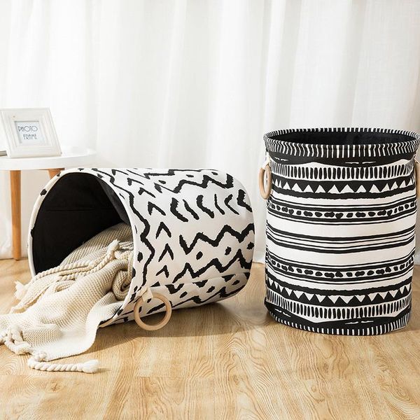 wooden handle thick folding laundry basket round storage bin bag large hamper collapsible clothes toy holder bucket organizer & organization
wooden handle thick folding laundry basket round storage bin bag large hamper collapsible clothes toy holder bucket organizer & organization