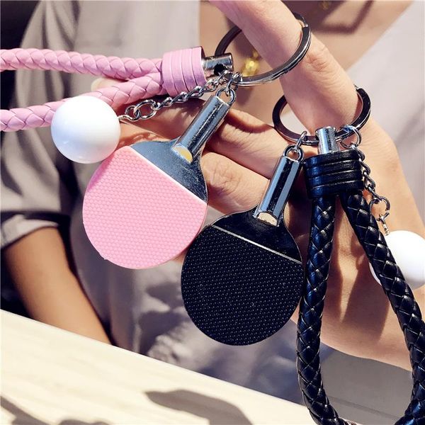keychains 5 color sport ping pong table tennis ball keychain key chain auto ring leather rope car porte clef women charm bag pendant, Silver
keychains 5 color sport ping pong table tennis ball keychain key chain auto ring leather rope car porte clef women charm bag pendant, Silver