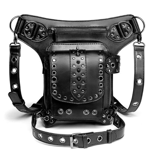 waist bags steampunk shoulder for women 2021 leather waistbag fanny packs male messenger crossbody rivet biker drop leg pouch
waist bags steampunk shoulder for women 2021 leather waistbag fanny packs male messenger crossbody rivet biker drop leg pouch