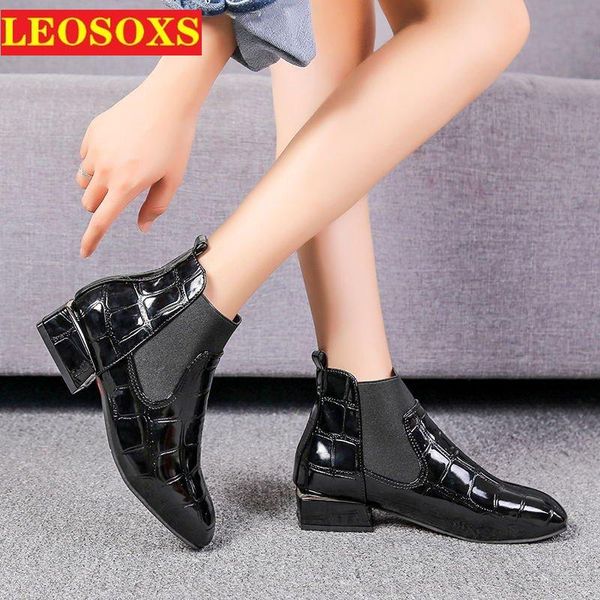 boots spring autumn women's fashion single shoes outdoor casual all-match office high-top, Black
boots spring autumn women's fashion single shoes outdoor casual all-match office high-top, Black