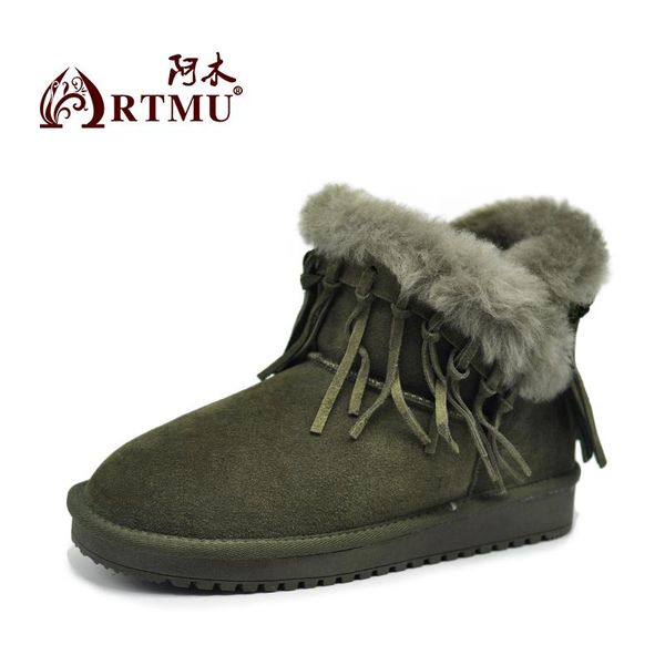 boots artmu snow women shoes warm plush fur ankle winter female slip on flat casual waterproof footwear tassel, Black
boots artmu snow women shoes warm plush fur ankle winter female slip on flat casual waterproof footwear tassel, Black
