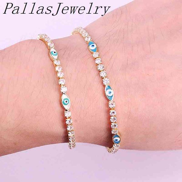 10pcs 2019 turkish evil eye enamel tennis cz link chain gold color lucky cute girl adjustable bracelet, Golden;silver
10pcs 2019 turkish evil eye enamel tennis cz link chain gold color lucky cute girl adjustable bracelet, Golden;silver