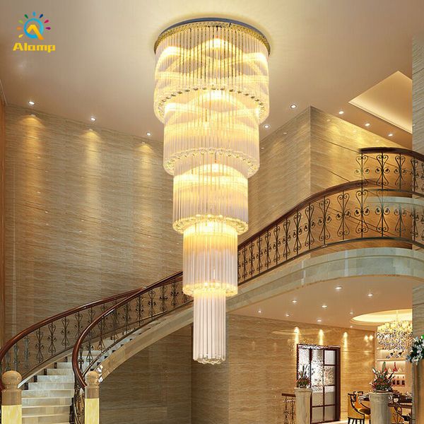 luxury multi layers chandelier light 110v 220v hall shopping mall k9 crystal ceiling lighting lamp project installation pendant lights
luxury multi layers chandelier light 110v 220v hall shopping mall k9 crystal ceiling lighting lamp project installation pendant lights