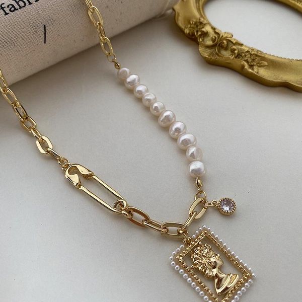 korean fashion metal asymmetric portrait pearl neckchain personality temperament silver 925 jewelry gifts for women chains
korean fashion metal asymmetric portrait pearl neckchain personality temperament silver 925 jewelry gifts for women chains