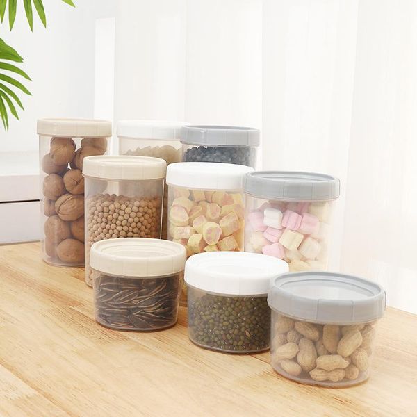 storage bottles & jars transparent sealed bottle household for kitchen convenience plastic grains moisture-proof tank sugar bowl
storage bottles & jars transparent sealed bottle household for kitchen convenience plastic grains moisture-proof tank sugar bowl