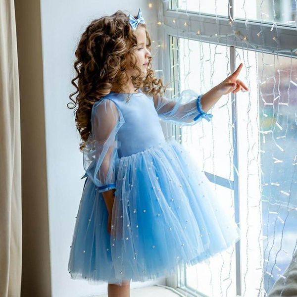 infant girls clothes sky blue tulle long sleeves o neck princess wedding party gown baby girl birthday dress pography girl's dresses, Red;yellow
infant girls clothes sky blue tulle long sleeves o neck princess wedding party gown baby girl birthday dress pography girl's dresses, Red;yellow
