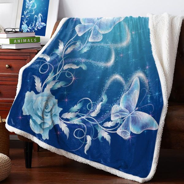 blankets flower butterfly blue lamb flannel blanket super warm soft cashmere sherpa throw on sofa bed bedspread
blankets flower butterfly blue lamb flannel blanket super warm soft cashmere sherpa throw on sofa bed bedspread