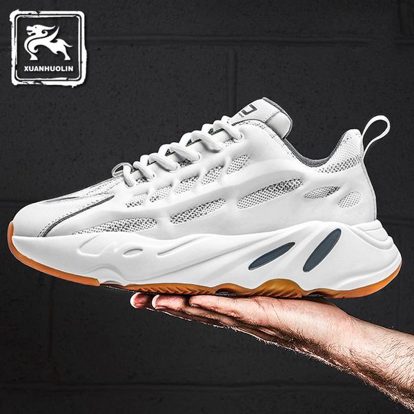 ns-20902 autumn thick soled shoes sports men's korean fashion daddy spring casual, Black;white
ns-20902 autumn thick soled shoes sports men's korean fashion daddy spring casual, Black;white