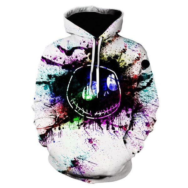 men's hoodies & sweatshirts anime fashion clothing punk heavy metal style hooded 3d printing and girls' sweaters, Black
men's hoodies & sweatshirts anime fashion clothing punk heavy metal style hooded 3d printing and girls' sweaters, Black