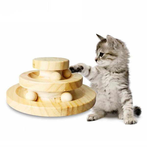 original wooden funny cat pet toy toys intelligence triple play discs balls crazy ball disk interactive
original wooden funny cat pet toy toys intelligence triple play discs balls crazy ball disk interactive