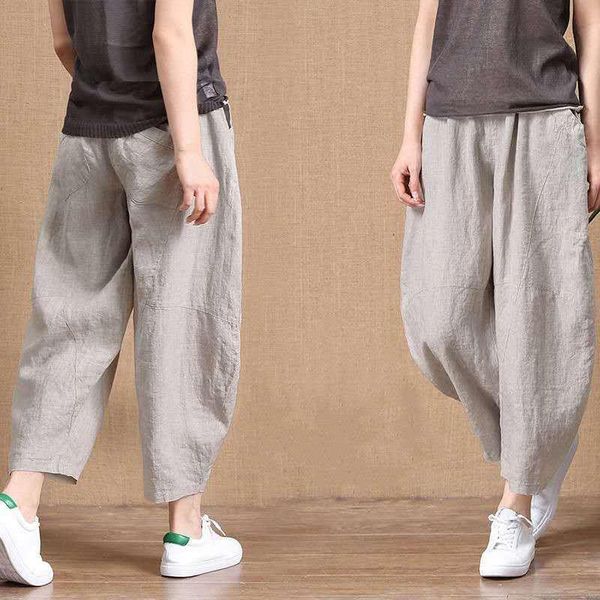 cotton flax women loose pants ultra wide leg trousers casual elastic waist women's & capris, Black;white
cotton flax women loose pants ultra wide leg trousers casual elastic waist women's & capris, Black;white