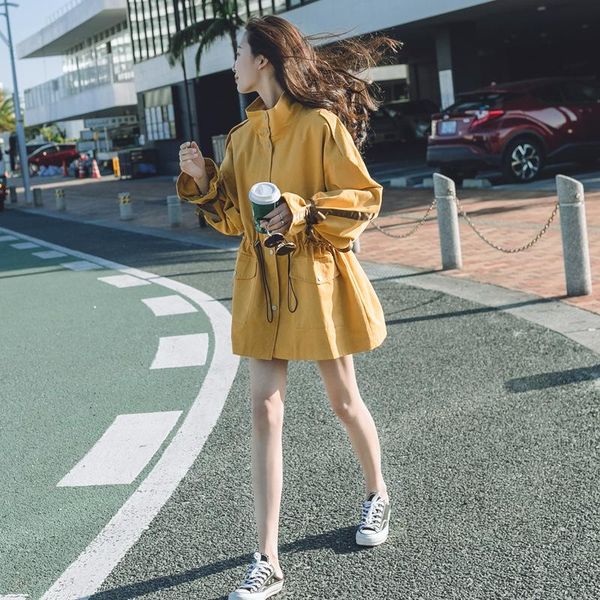 women's wool & blends trendy brand tooling jacket women spring and autumn 2021 korean loose commuter all-match solid color mid-length w, Black
women's wool & blends trendy brand tooling jacket women spring and autumn 2021 korean loose commuter all-match solid color mid-length w, Black