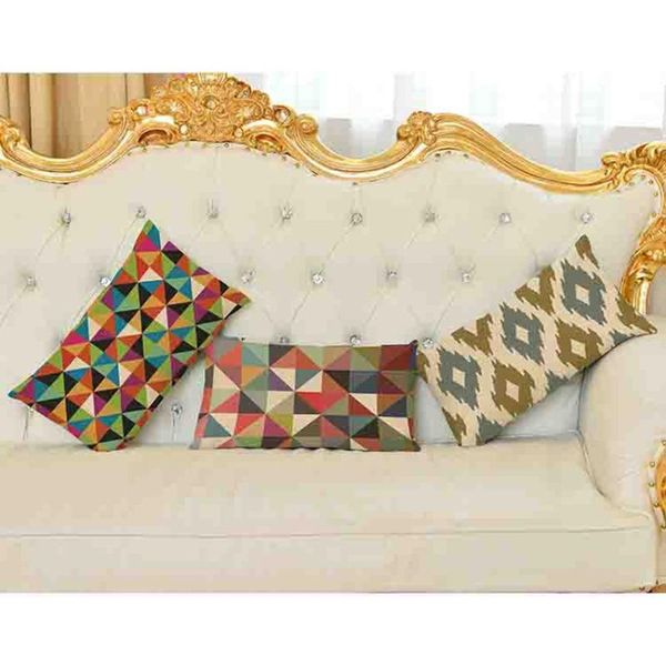 colorful geometry stripe style throw pillows cover cotton linen sofa chair waist square cushion pillow case cushion/decorative
colorful geometry stripe style throw pillows cover cotton linen sofa chair waist square cushion pillow case cushion/decorative
