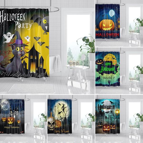 shower curtains halloween pumpkin lantern bat printed polyester fabric anti peeping bath curtain with hooks 180x180cm
shower curtains halloween pumpkin lantern bat printed polyester fabric anti peeping bath curtain with hooks 180x180cm