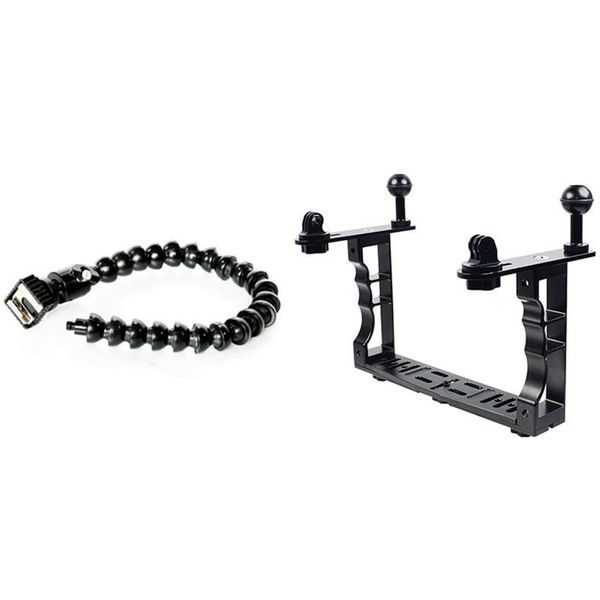 pcs flexible arm bracket bendable stand & 1 aluminum alloy diving underwater tray kit stabilizers
pcs flexible arm bracket bendable stand & 1 aluminum alloy diving underwater tray kit stabilizers