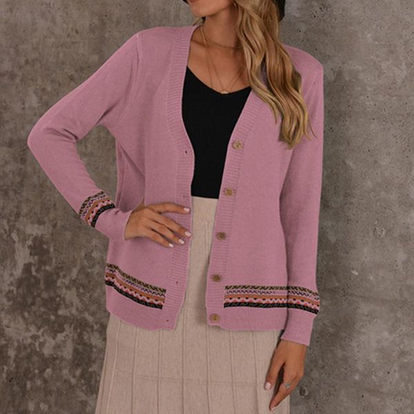 women's knits & tees 2021 autumn and winter korean fashion print women cardigans casual v-neck single breasted slim, White
women's knits & tees 2021 autumn and winter korean fashion print women cardigans casual v-neck single breasted slim, White