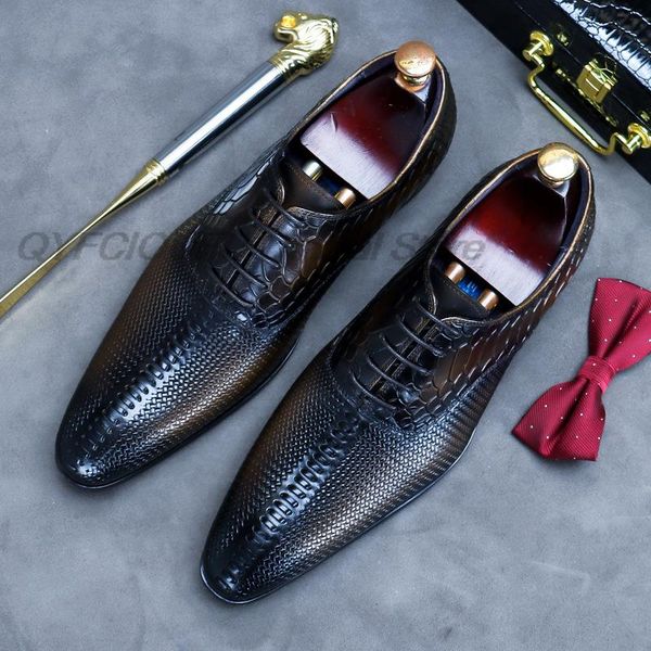 mens snake pattern oxfords shoes genuine leather italian wedding men dress shoes brown business pointed toe formal shoes male, Black
mens snake pattern oxfords shoes genuine leather italian wedding men dress shoes brown business pointed toe formal shoes male, Black