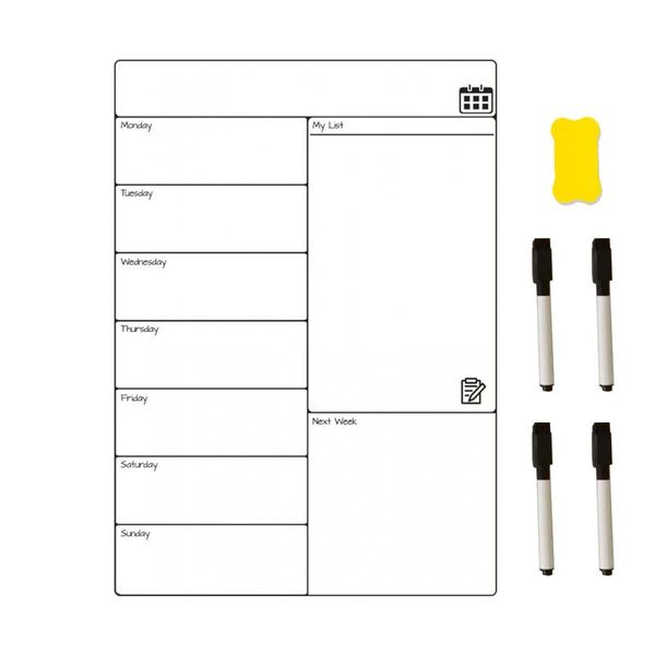fridge magnets family daily magnetic weekly planner exercise home white board dry wipe rectangle meal calendar 4 marker shopping magnet
fridge magnets family daily magnetic weekly planner exercise home white board dry wipe rectangle meal calendar 4 marker shopping magnet