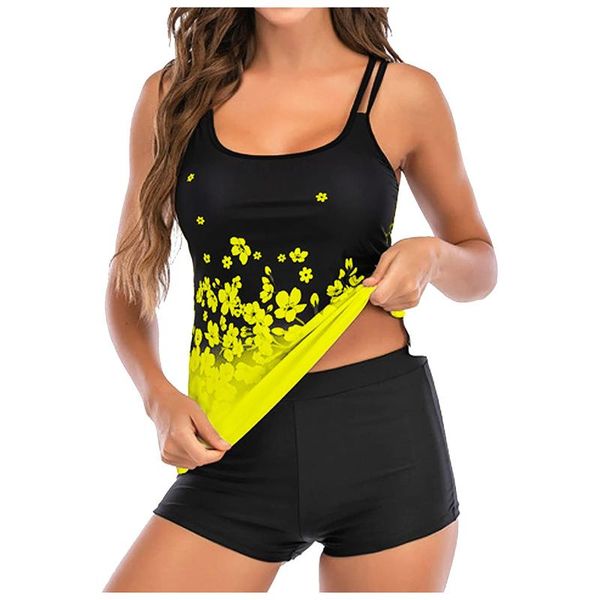 women's swimwear two piece swimsuits swimming wear sports tank boyshorts tankini set swimsuit body female bathing suit for pool, White;black
women's swimwear two piece swimsuits swimming wear sports tank boyshorts tankini set swimsuit body female bathing suit for pool, White;black
