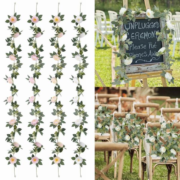 decorative flowers & wreaths 2m artificial rose ivy vine wedding decorations real touch silk flower string festival party home hanging garla
decorative flowers & wreaths 2m artificial rose ivy vine wedding decorations real touch silk flower string festival party home hanging garla