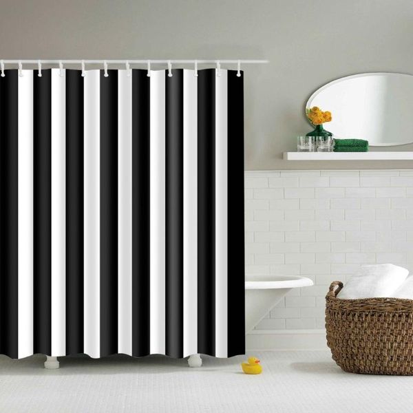 shower curtains black and white stripes simple curtain waves geometric pattern waterproof cloth bath screen bathroom decor hooks
shower curtains black and white stripes simple curtain waves geometric pattern waterproof cloth bath screen bathroom decor hooks
