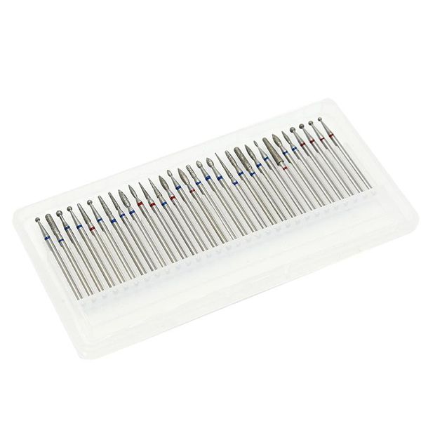 nail art equipment 1set diamond polishing needle tool kits drill bits rotary grinding head carving for manicure pedicure, Silver
nail art equipment 1set diamond polishing needle tool kits drill bits rotary grinding head carving for manicure pedicure, Silver