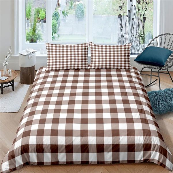 bedding sets luxury 3d plaid print 2/3pcs kids set comfortable duvet cover pillowcase home textile and king au/eu/us size
bedding sets luxury 3d plaid print 2/3pcs kids set comfortable duvet cover pillowcase home textile and king au/eu/us size
