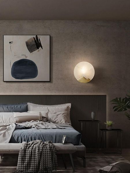 wall lamp nordic lamps and lanterns simple all-brass creative personality bedroom bedside aisle living room marble
wall lamp nordic lamps and lanterns simple all-brass creative personality bedroom bedside aisle living room marble