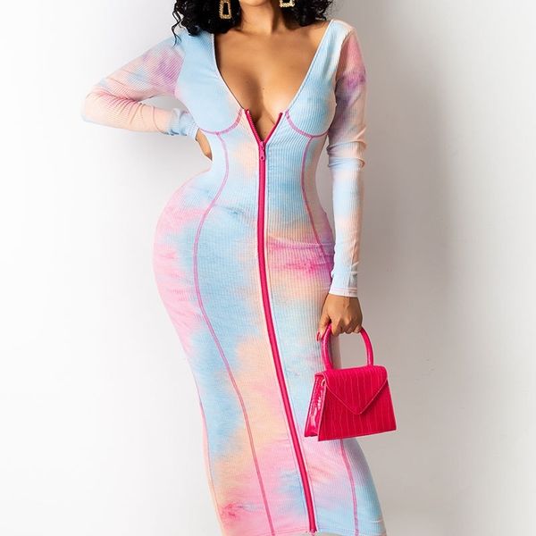 tie-dye printing women deep v-neck es ins test 2021 summer long sleeve zipper bodycon mid-calf party, White;black
tie-dye printing women deep v-neck es ins test 2021 summer long sleeve zipper bodycon mid-calf party, White;black