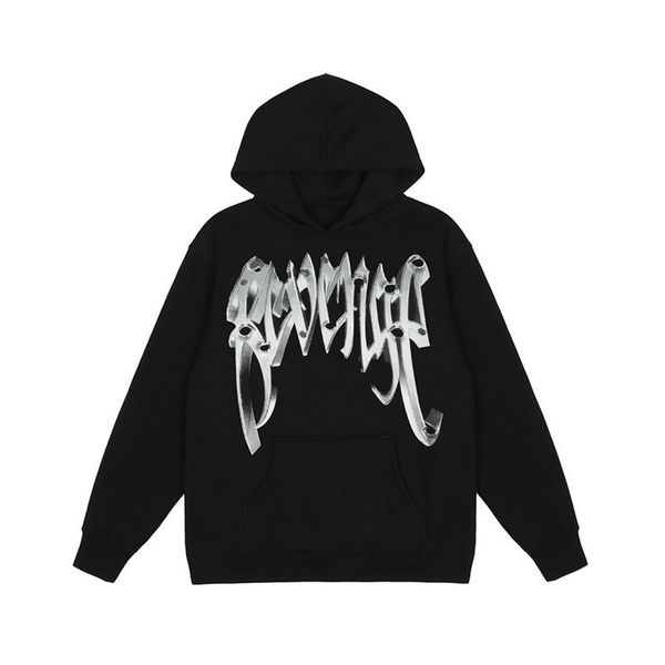 men's hoodies & sweatshirts xxx temptation revenge women's hoodie men's 1:1 quality pullover skull bullet hole printed metal, Black
men's hoodies & sweatshirts xxx temptation revenge women's hoodie men's 1:1 quality pullover skull bullet hole printed metal, Black