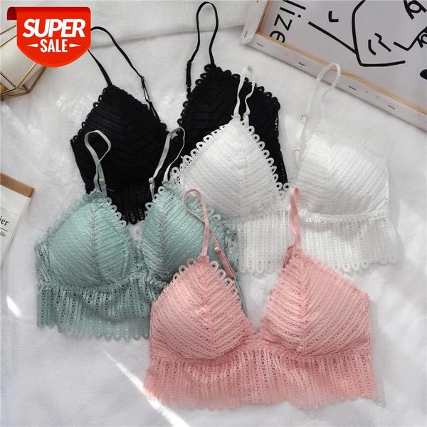women wireless padded bra deep v lace bras summer bralette crop embroidery floral spaghetti strap tank streetwear #ed8a, White
women wireless padded bra deep v lace bras summer bralette crop embroidery floral spaghetti strap tank streetwear #ed8a, White