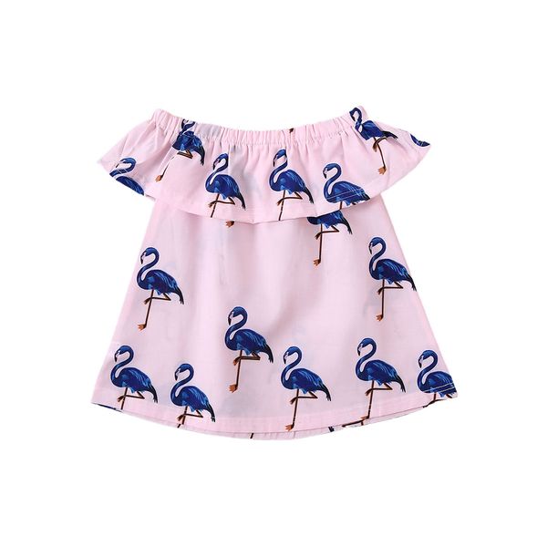 newborn kids baby girls t shirts ruffles sleeve animal print pink pullover t shirts 0-4y, White
newborn kids baby girls t shirts ruffles sleeve animal print pink pullover t shirts 0-4y, White