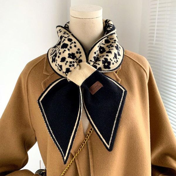 scarves designer flower knitted ring scarf cotton double-sided pointed cross small winter warm neckerchief korean student scarfs, Blue;gray
scarves designer flower knitted ring scarf cotton double-sided pointed cross small winter warm neckerchief korean student scarfs, Blue;gray