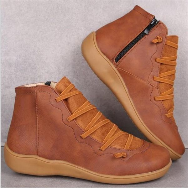 boots women's pu leather ankle women autumn winter cross strappy vintage punk flat ladies shoes woman botas mujer, Black
boots women's pu leather ankle women autumn winter cross strappy vintage punk flat ladies shoes woman botas mujer, Black
