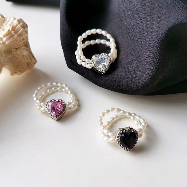 cluster rings lats pearl bead for women elastic rope love rhinestones finger ring vintage party jewellery wedding accessories gifts, Golden;silver
cluster rings lats pearl bead for women elastic rope love rhinestones finger ring vintage party jewellery wedding accessories gifts, Golden;silver