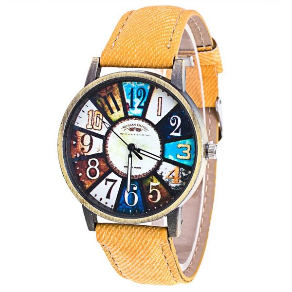 wristwatches women fashion quartz watch pu leather belt pattern round dial watches gifts ll@17, Slivery;brown
wristwatches women fashion quartz watch pu leather belt pattern round dial watches gifts ll@17, Slivery;brown
